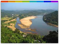 Simsong River, Garo Hills in tura Meghalaya